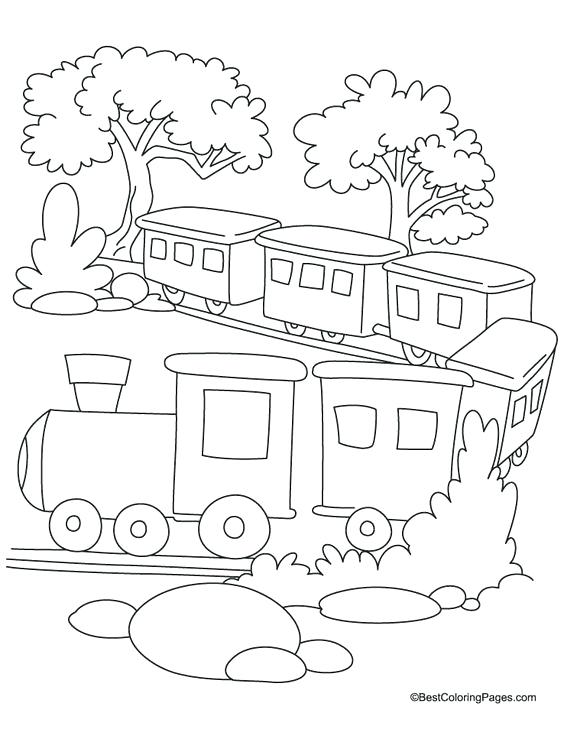 Train Car Coloring Pages at GetColorings.com | Free printable colorings ...