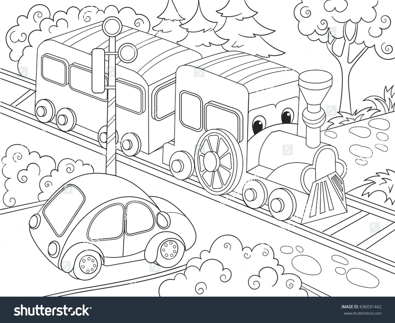 Train Car Coloring Pages at GetColorings.com | Free printable colorings