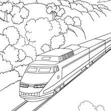 Train Coloring Pages 220x220 Train Coloring Pages