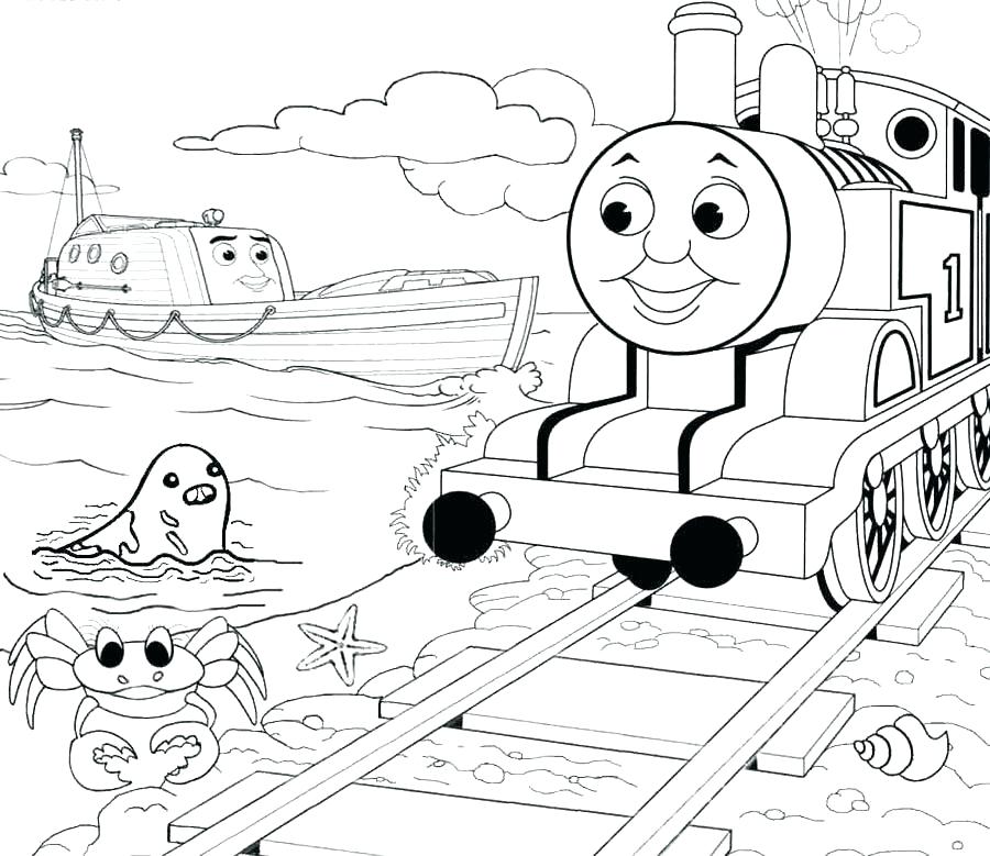 Thomas The Train Coloring Pages 900x779 Thomas The Train Coloring Pages
