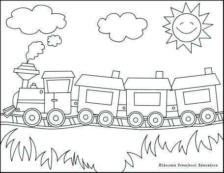456x352 Freight Train Coloring Pages Train Coloring Pages Kids Coloring