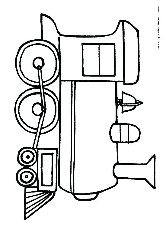 550x750 Train Pictures To Color With Train Printable Coloring Pages