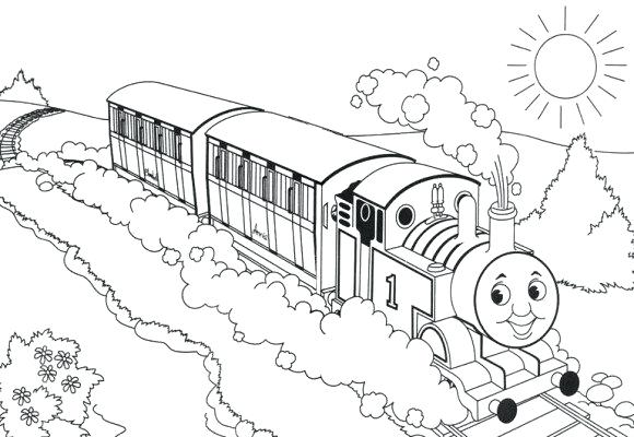 The Train Coloring Pages For Free Print Kids Preschool Murs 580x400 The Train Coloring Pages For Free Print Kids Preschool Murs