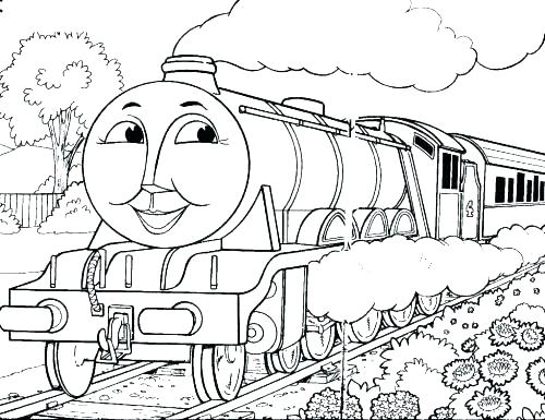 Train Coloring Pages For Preschoolers at GetColorings.com | Free ...