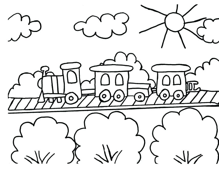 Simple Coloring Pages Simple Train Coloring Pages Simple Colouring 859x673 Simple Coloring Pages Simple Train Coloring Pages Simple Colouring