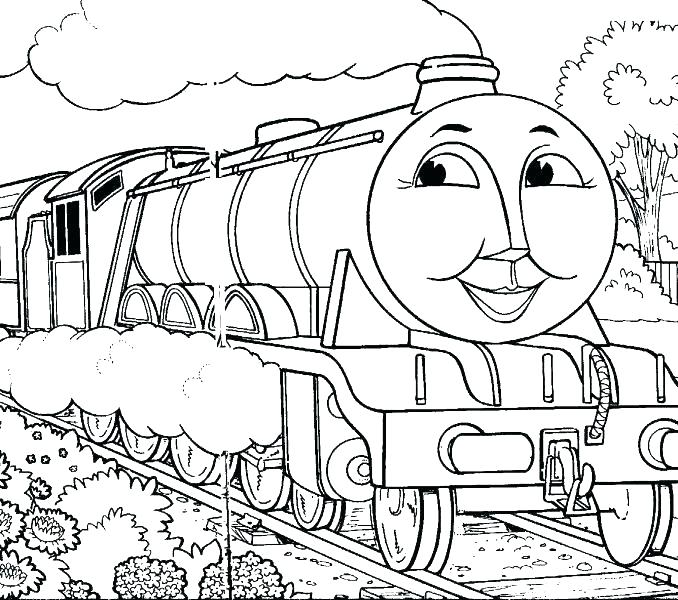 Thomas The Train Coloring Pages Free Printables Train Coloring 678x600 Thomas The Train Coloring Pages Free Printables Train Coloring