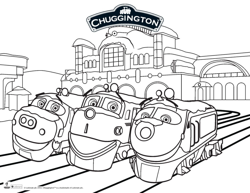 1024x791 Chuggington Coloring Pages Pdf