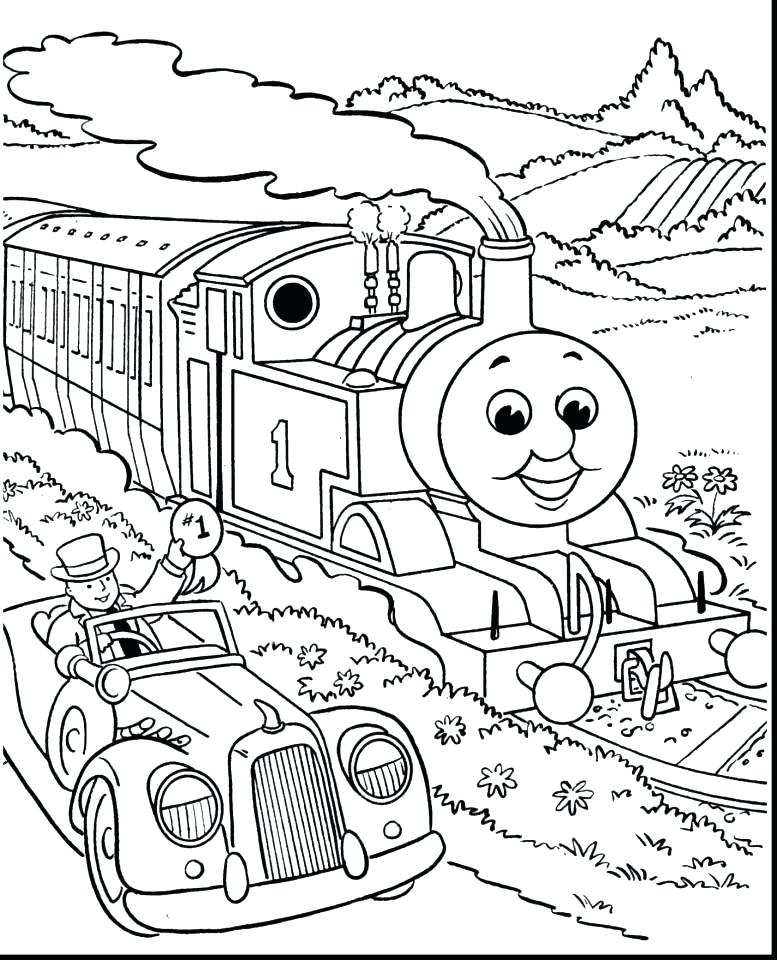 Thomas The Train Coloring Pages The Train Coloring Free The Train 777x960 Thomas The Train Coloring Pages The Train Coloring Free The Train