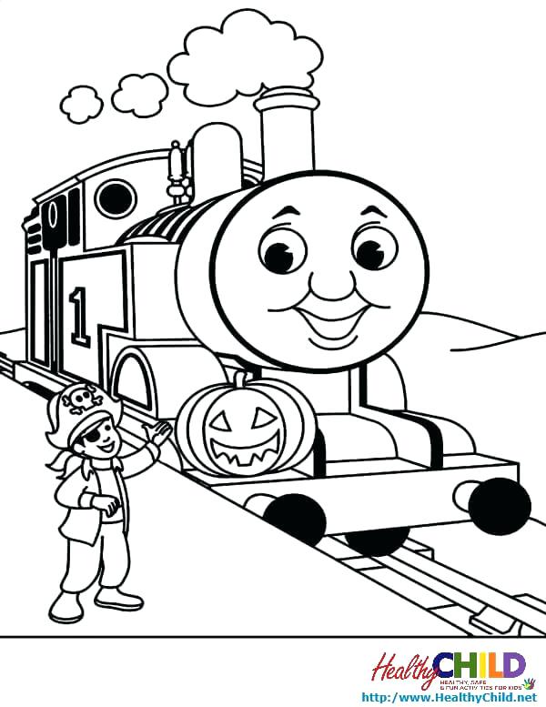 Thomas The Tank Engine Coloring Pages Birthday Train And Friends 600x777 Thomas The Tank Engine Coloring Pages Birthday Train And Friends