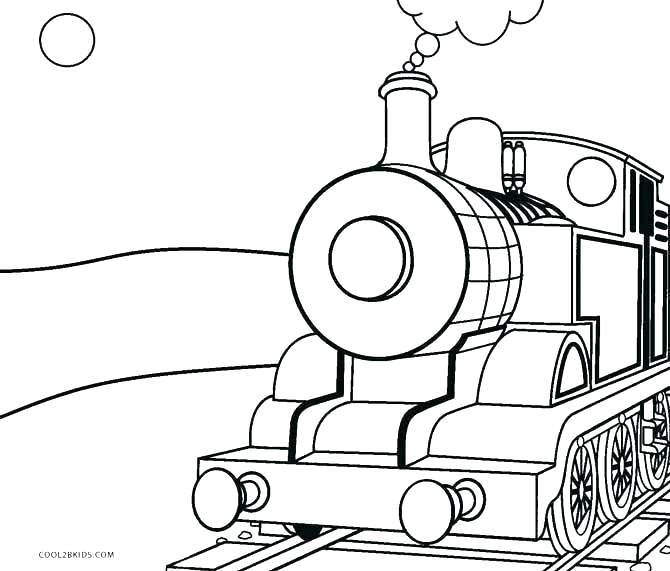 Train Engine Coloring Page Locomotive Train Car 2 Thomas The Train 670x571 Train Engine Coloring Page Locomotive Train Car 2 Thomas The Train