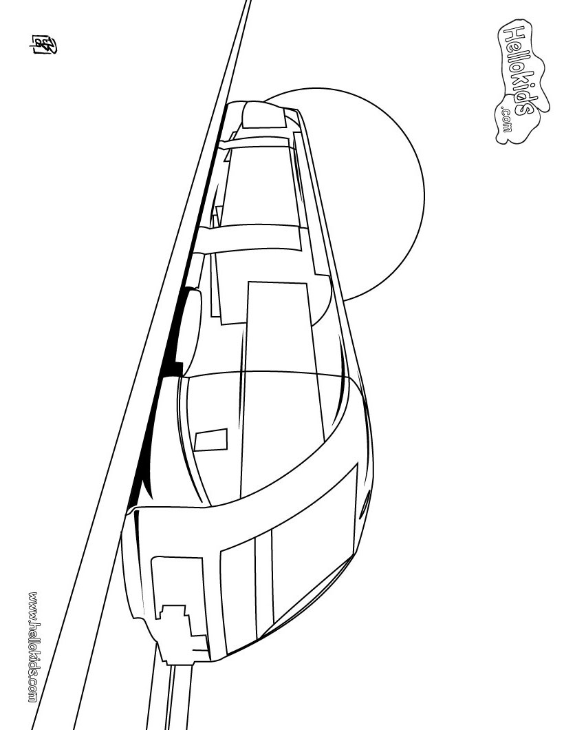 820x1060 Train Station Coloring Pages