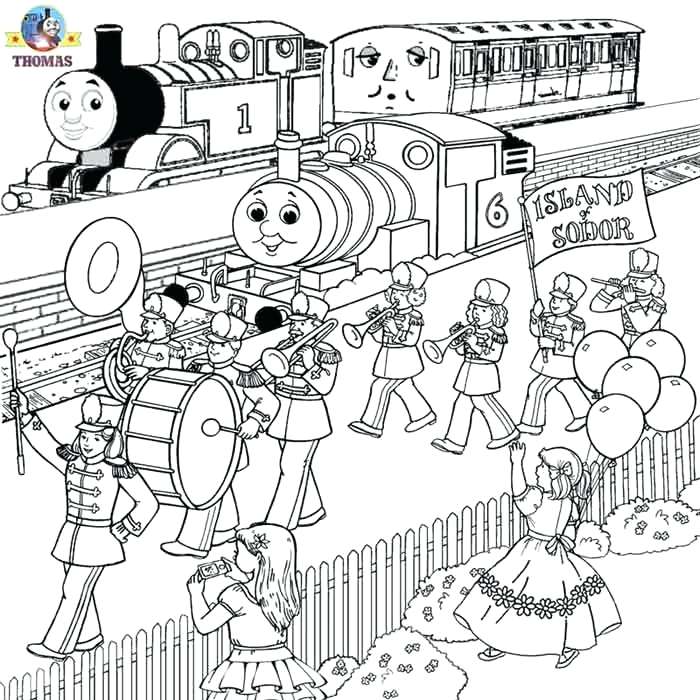 700x700 Free Printable Thomas The Train Coloring Pages