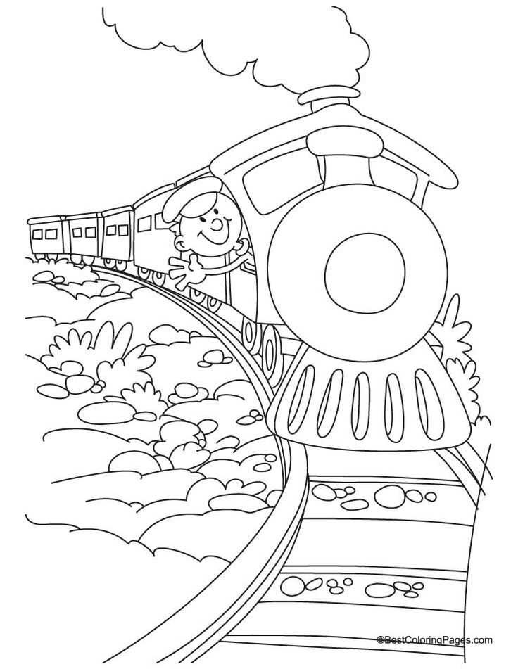736x951 156 Best Trains Images On Day Care, Train Coloring