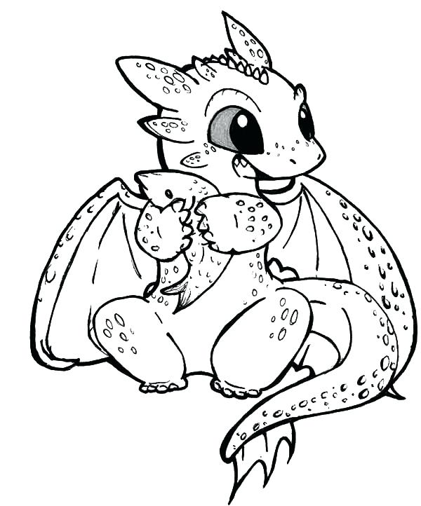 Cute Dragon Coloring Pages Dragon Coloring Pages 27 Together 600x722 Cute Dragon Coloring Pages Dragon Coloring Pages 27 Together