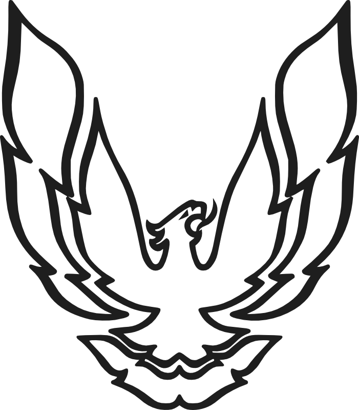 701x799 Trans Am Eagle Decal