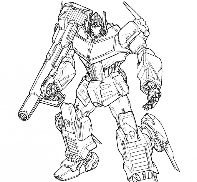 Optimus Prime Coloring Pages 800x739 Optimus Prime Coloring Pages