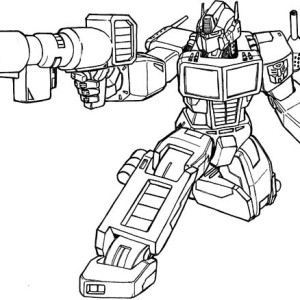 Transformer Coloring Pages Optimus Prime at GetColorings.com | Free ...