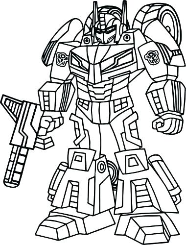 380x500 Transformer Coloring Pages Free Transformers 4 Coloring Pages Free