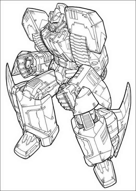 567x794 Transformers 059 Coloring Page