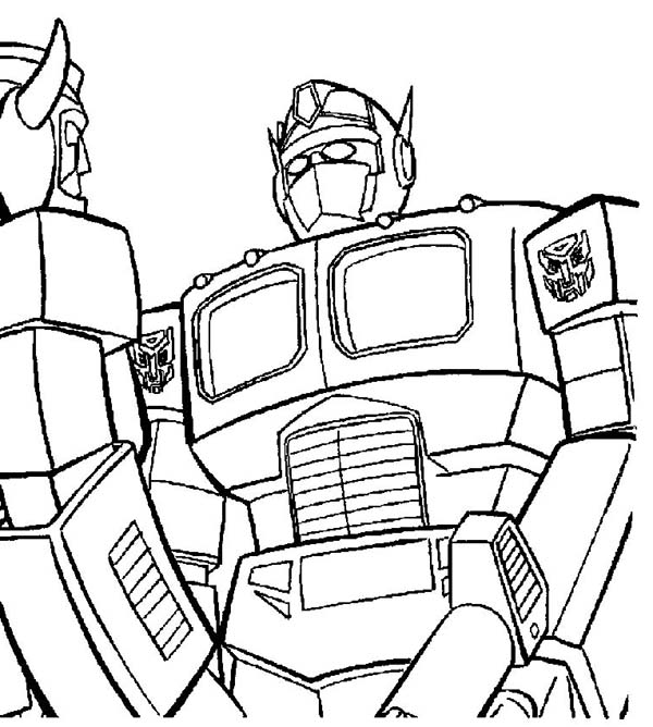 600x668 Transformers Coloring Pages 360coloringpages