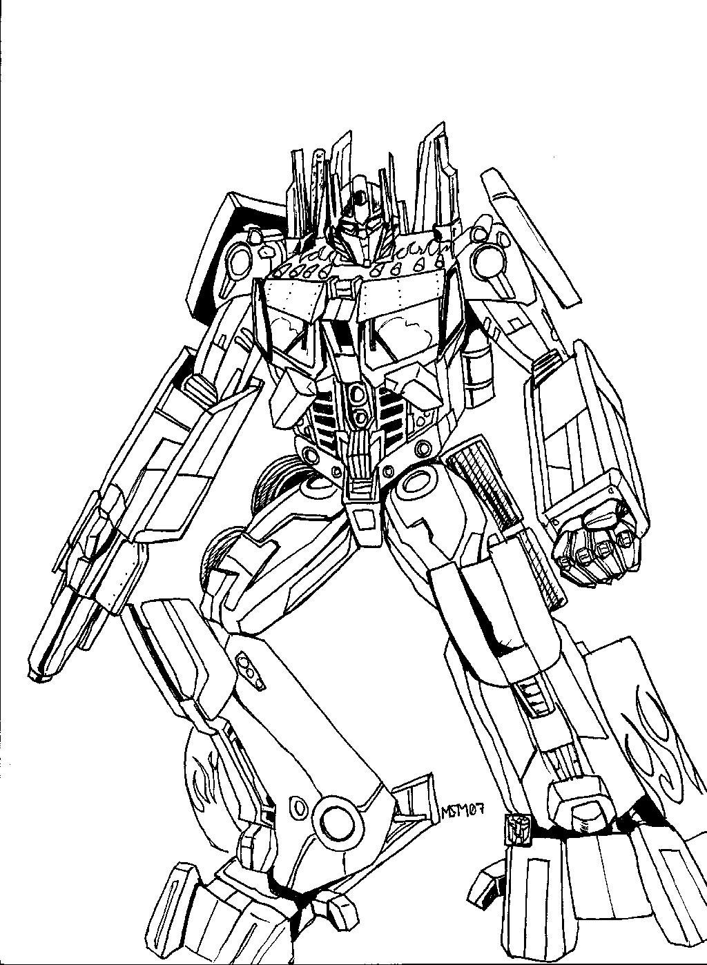 Free Printable Transformers Coloring Pages For Kids 1024x1398 Free Printable Transformers Coloring Pages For Kids
