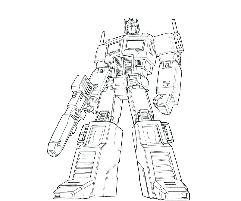 800x667 Optimus Prime Coloring Pages Prime Transform To Transformers