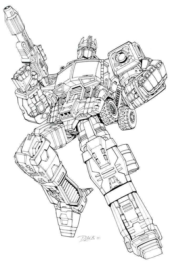 647x1000 Transformer Coloring Page Pages For Kids Megatron Jetpackjoyride.co