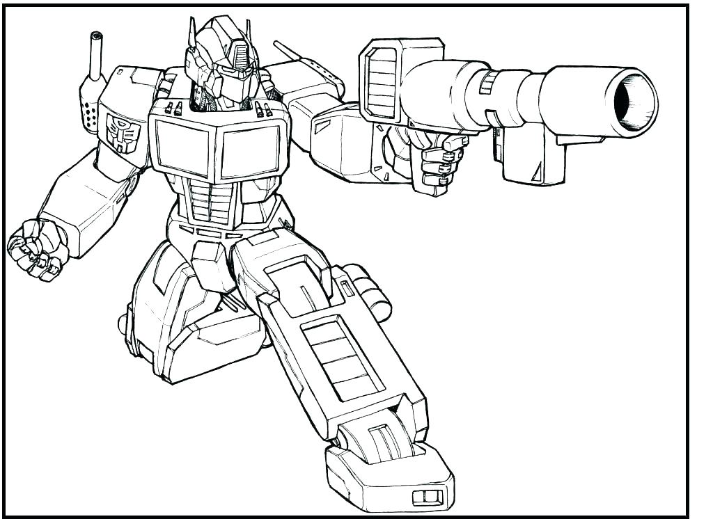1024x746 Transformer Coloring Pages Megatron Transformers Prime Coloring