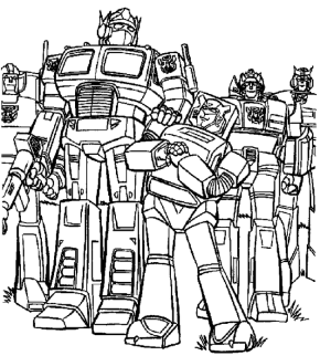 290x322 Transformers Transformers 5 Coloring Page, Transformers Megatron