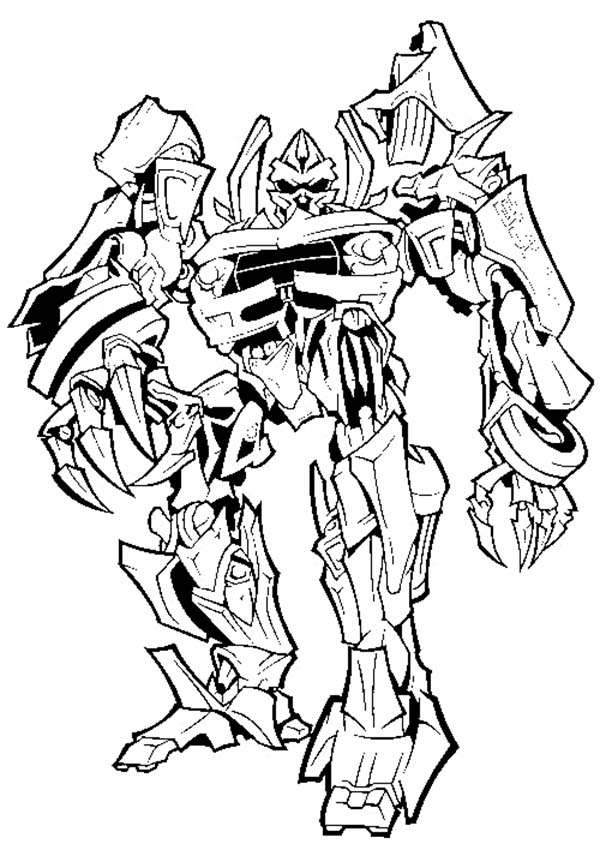 600x844 Megatron Evil Plan To Take Over The World In Transformers Coloring
