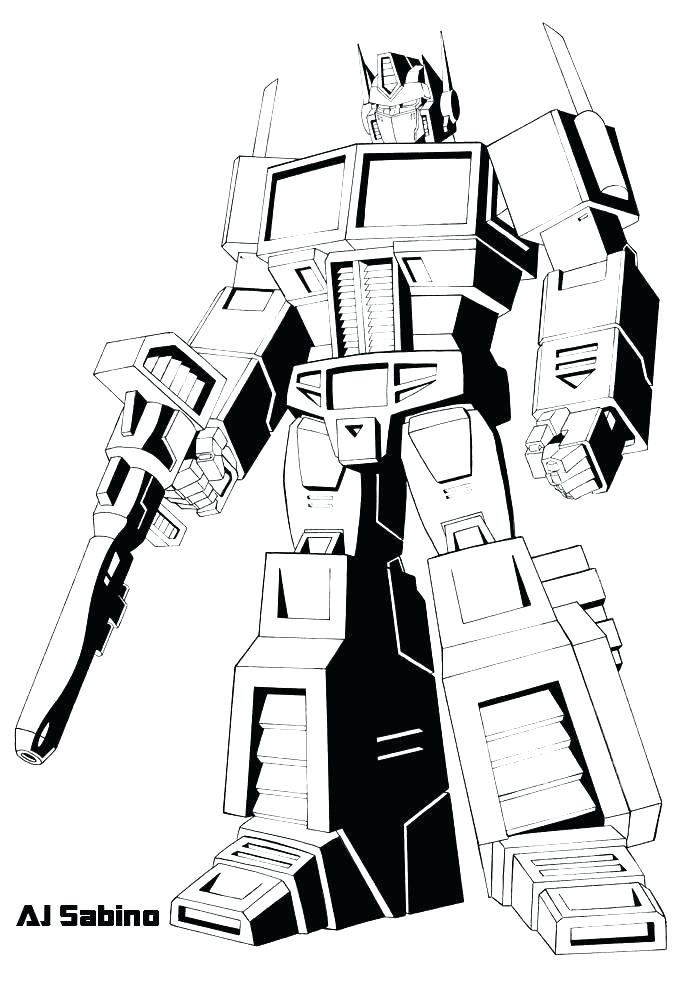 Transformer Coloring Pages To Print Transformers Coloring Pages 687x986 Transformer Coloring Pages To Print Transformers Coloring Pages