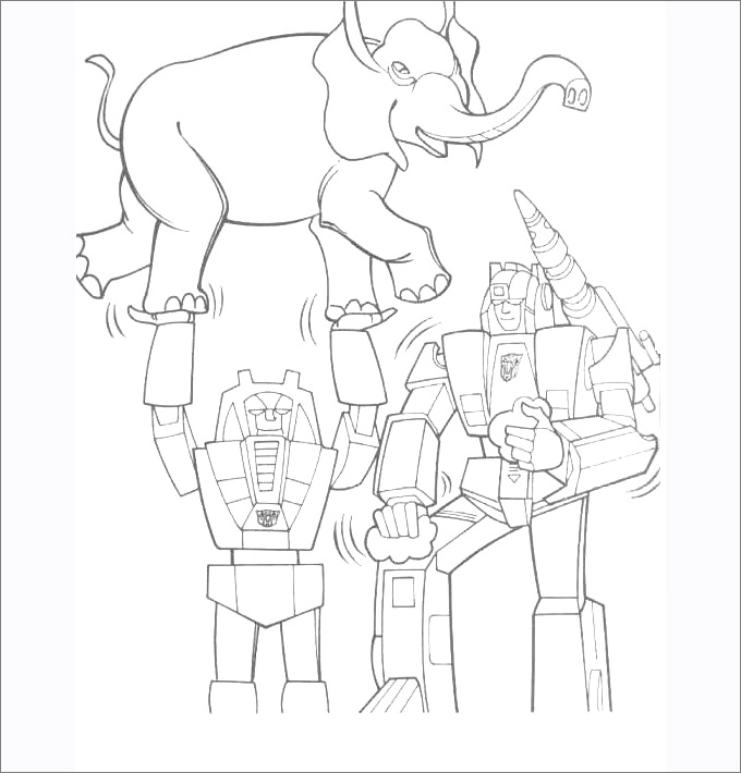 Transformers Colouring Pages Free Amp Premium Templates 680x710 Transformers Colouring Pages Free Amp Premium Templates