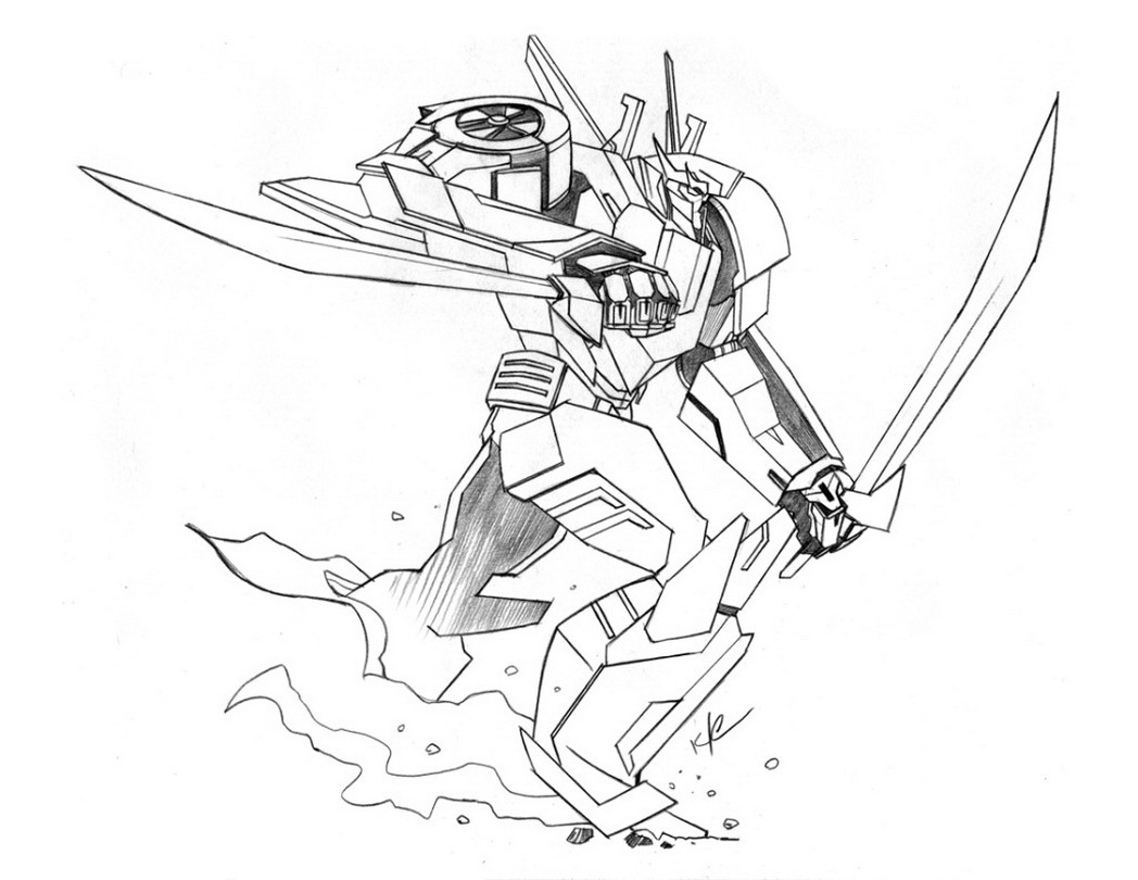 1048x810 Transformers Prime Wheeljack Sketch 599955 Coloring Pages