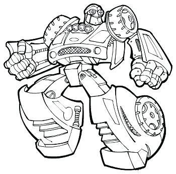 Rescue Bots Bumblebee Coloring Pages 350x345 Rescue Bots Bumblebee Coloring Pages