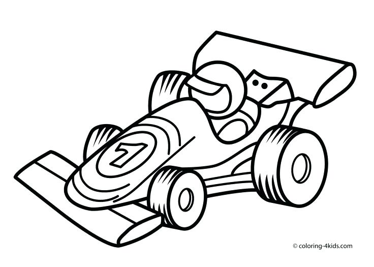 736x525 Racing Car Transportation Coloring Pages For Kids Printable Free