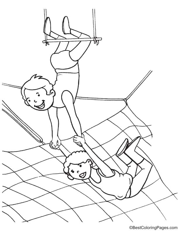 Trapeze Coloring Pages Download And Print For Free 612x792 Trapeze Coloring Pages Download And Print For Free