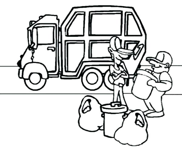 Trash Pack Truck Coloring Pages Recycling Coloring Pages New 600x500 Trash Pack Truck Coloring Pages Recycling Coloring Pages New