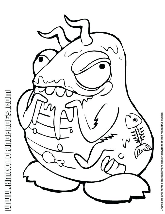 Unique Grossery Gang Coloring Pages For Trash Pack Coloring Page 670x867 Unique Grossery Gang Coloring Pages For Trash Pack Coloring Page
