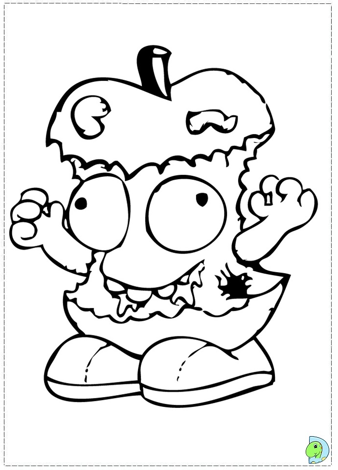 The Trash Pack Coloring Pages 691x960 The Trash Pack Coloring Pages