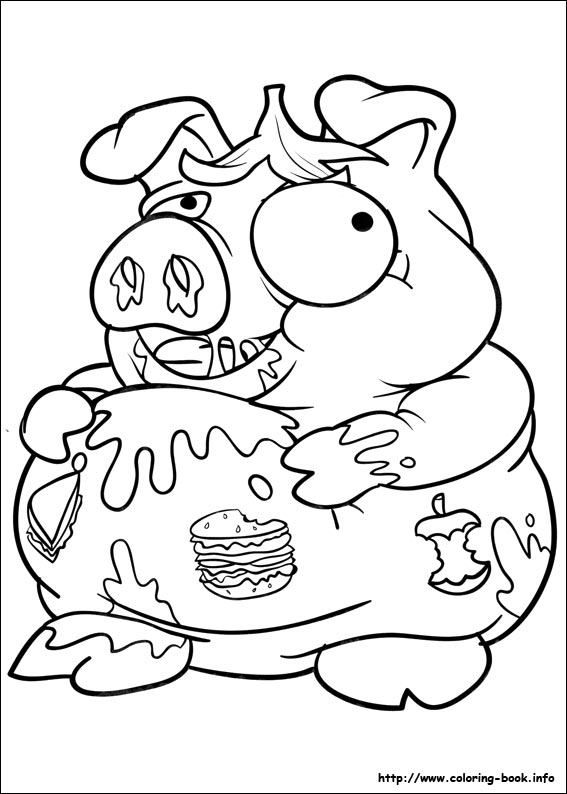 The Trash Pack Coloring Picture 567x794 The Trash Pack Coloring Picture