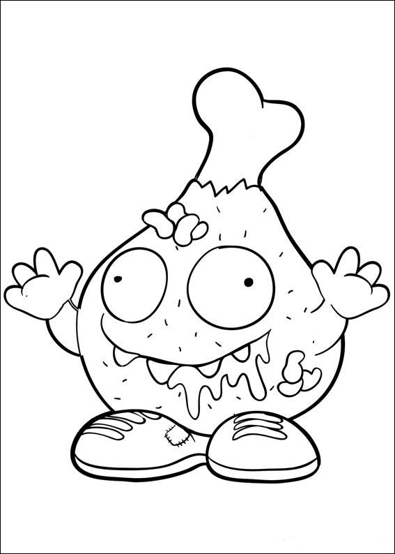 Trash Pack Fargelegging For Barn. Tegninger For Utskrift Og 567x794 Trash Pack Fargelegging For Barn. Tegninger For Utskrift Og