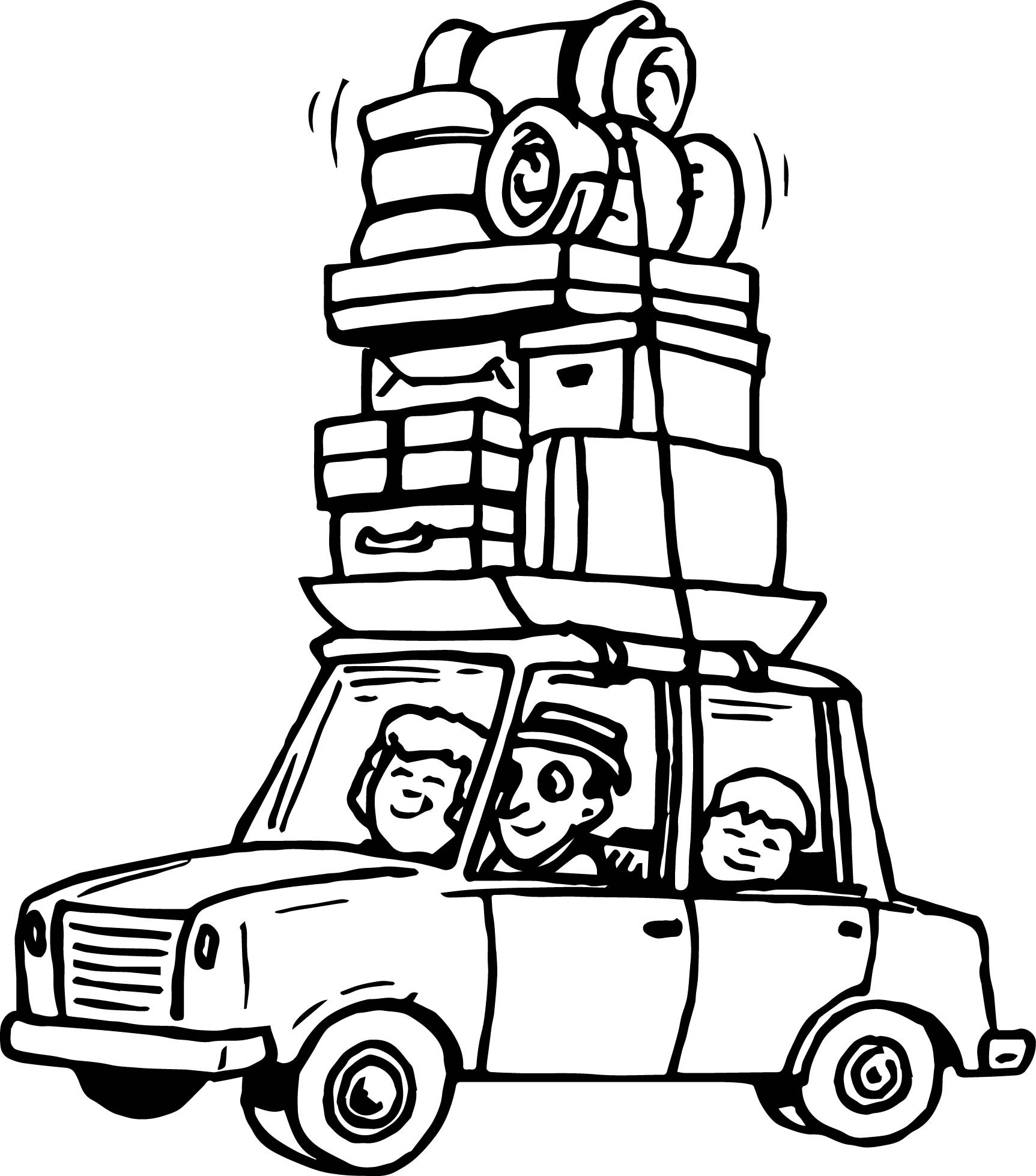 1725x1958 Travel Coloring Pages Best Of Summer Car Page With 0
