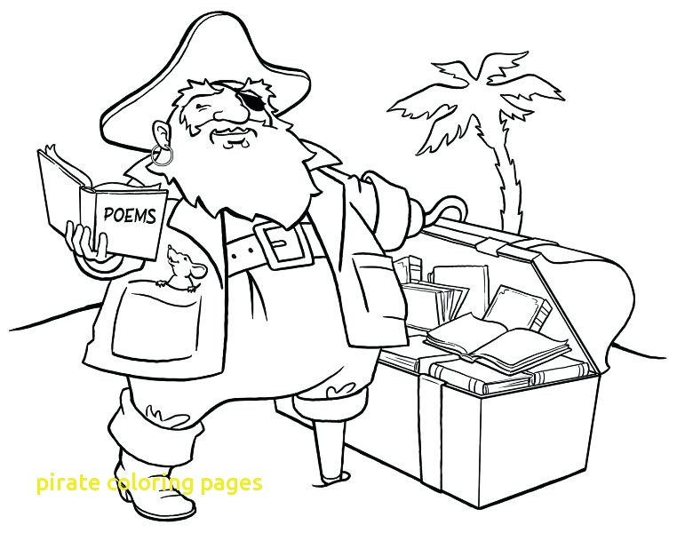 762x600 Pirate Coloring Pages With Treasure Chest Coloring Sheet Fat