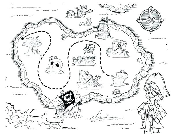 600x464 Usa Map Coloring Page Maps Coloring Pages Picture Of Pirate
