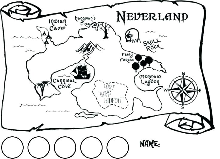 736x533 Free Printable Treasure Map Birthday Invitations Kids Coloring