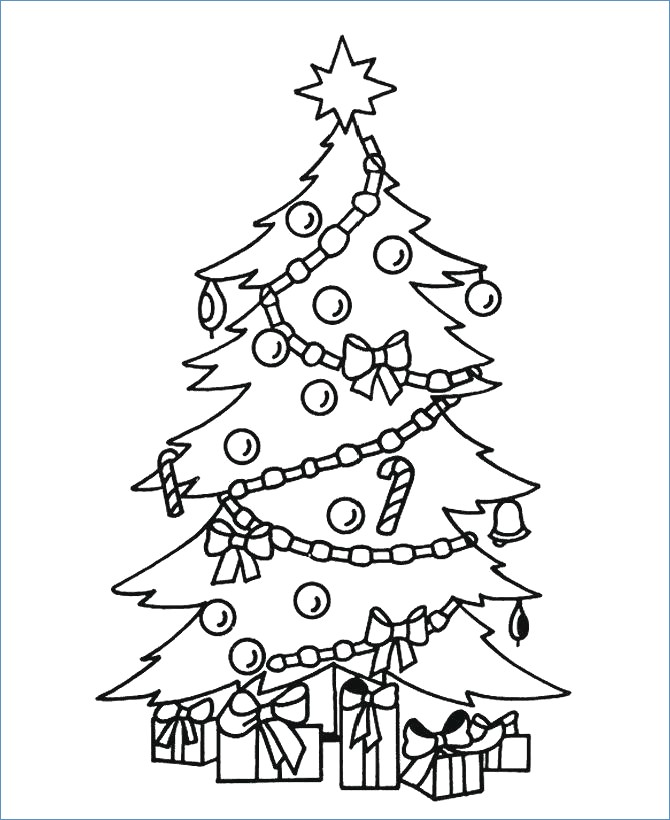 Little Girl Decor Christmas Tree Christmas Coloring Page 670x820 Little Girl Decor Christmas Tree Christmas Coloring Page