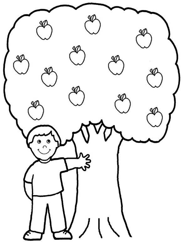 Exclusive Ideas Apple Tree Coloring Page For The Kids 600x775 Exclusive Ideas Apple Tree Coloring Page For The Kids