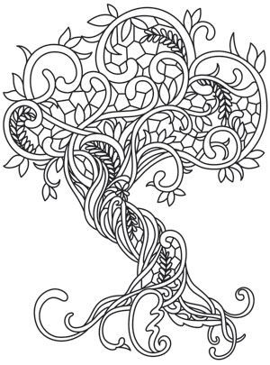 300x405 Tree With Roots Coloring Page Inspirational 202 Best Free
