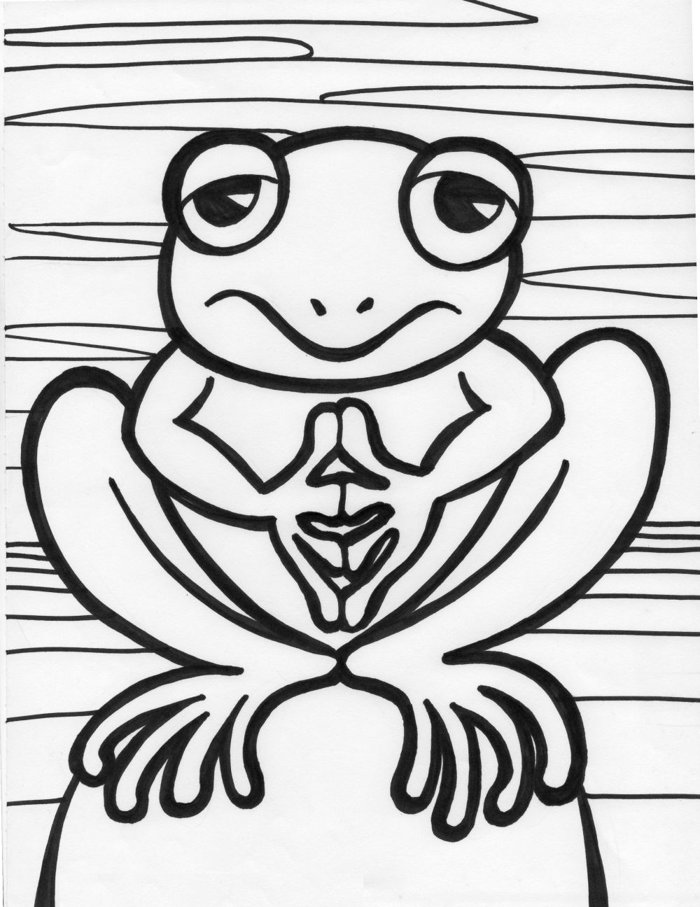 Free Printable Frog Coloring Pages For Kids 1000x1296 Free Printable Frog Coloring Pages For Kids