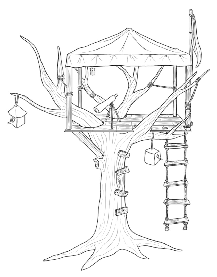 842x1074 Tree House